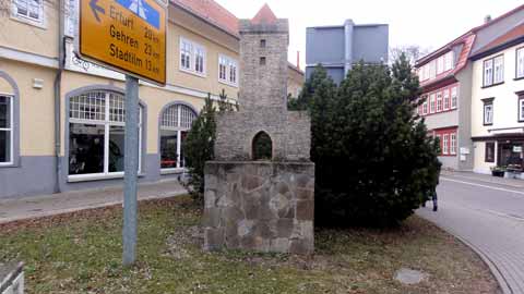 Nachbildung Längwitzer Tor Arnstadt