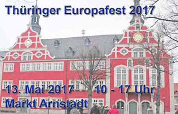 Thüringer Europafest 2017 in Arnstadt