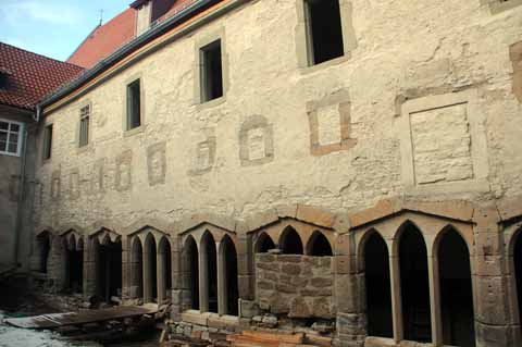 Franziskanerkloster Nord-Kreuzgang Arnstadt