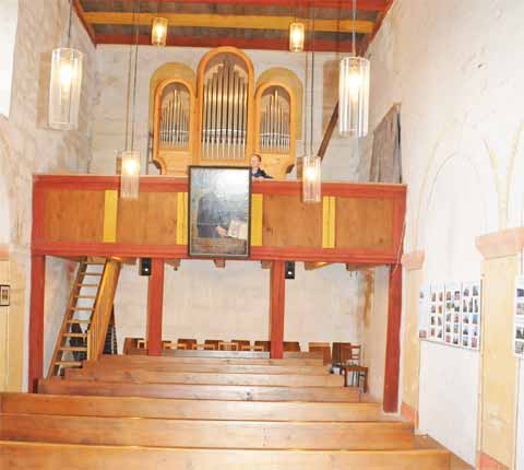 Orgel - Sankt Nikolaus Kirche Arnstadt-Oberndorf