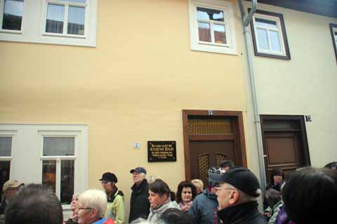 Haus von Caspar Bach in Arnstadt