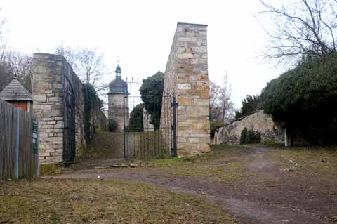 Stadtmauer an der Hohen Mauer Arnstadt