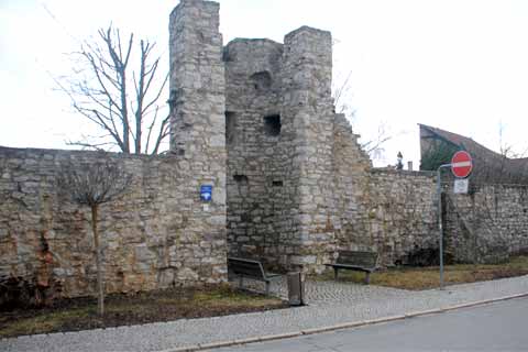 Längwitzer Halbschalenturm Arnstadt