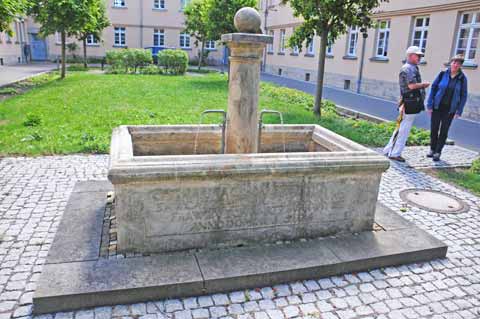 Brunnen im Fasanengarten Arnstadt