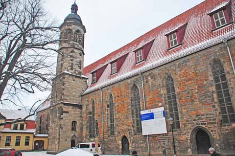 Oberkirche Barfüßerkirche Arnstadt