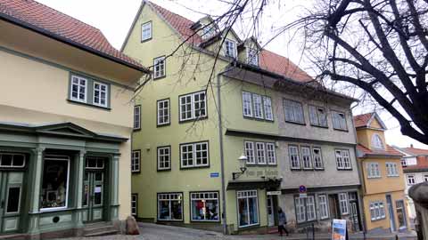 Johann Ernst Bach, An der Neuen Kirche 12 - Haus zum Hasenohr