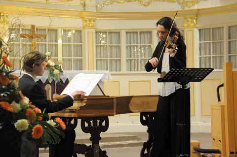 Abschlusskonzert mit Liv Heym und Sebastian Heindl - Bachfestival Arnstadt 2017