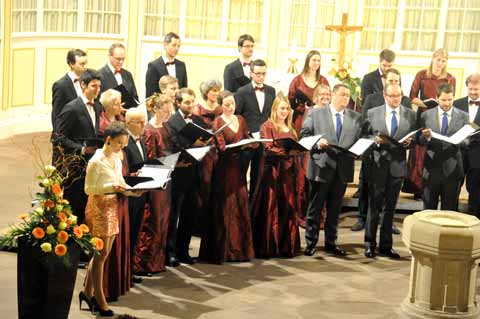 Kammerchor I Vocalisti mit der Obertonsängerin Anna Maria Hefele - Bachfestival Arnstadt 2017