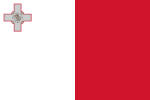 Flagge Republik Malta