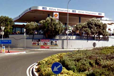 Tankstelle M.T. Service Station, Mellieha, Malta