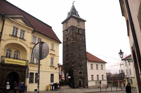 Schwarzer Turm, Vodárenská vež, Plzeň / Pilsen