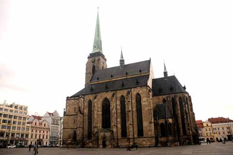 St.-Bartholomäus-Kathedrale, Katedrála svatého Bartolomeje, Plzeň / Pilsen