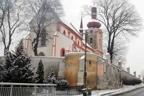 St. Jakobuskirche / Kostel sv. Jakuba Většího, Kirche St. James der Größere, Nepomuk