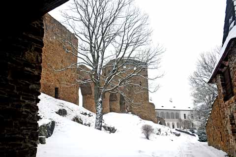 Velhartice Castle, Státní hrad a zámek Velhartice, Plzensky Kraj