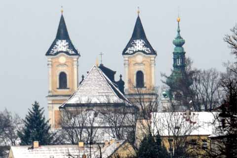 Dominikánský kostel sv. Vavřince, Bílá věž / Weißer Turm, Klatovy / Klattau, Plzensky Kraj
